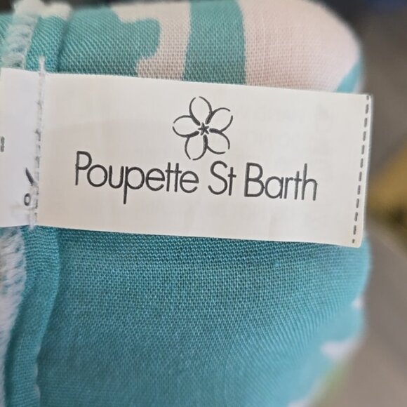 Poupette St Barth Tropical Floral Women's Aria Tiered Mini Dress Size M/L - Picture 9 of 14